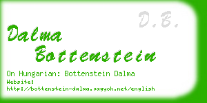 dalma bottenstein business card